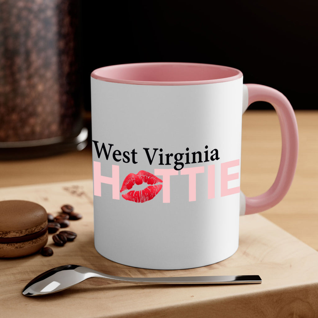 West Virginia Hottie With Red Lips 48#- Hottie Collection-Mug / Coffee Cup