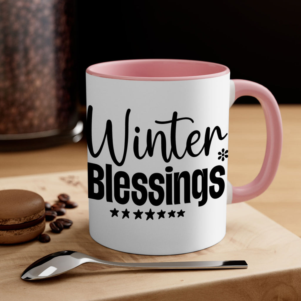 Winter Blessings497#- winter-Mug / Coffee Cup