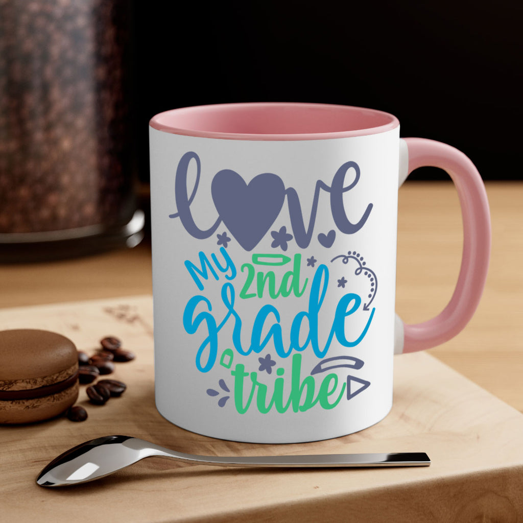 love my 2nd grade tribe 9#- second grade-Mug / Coffee Cup