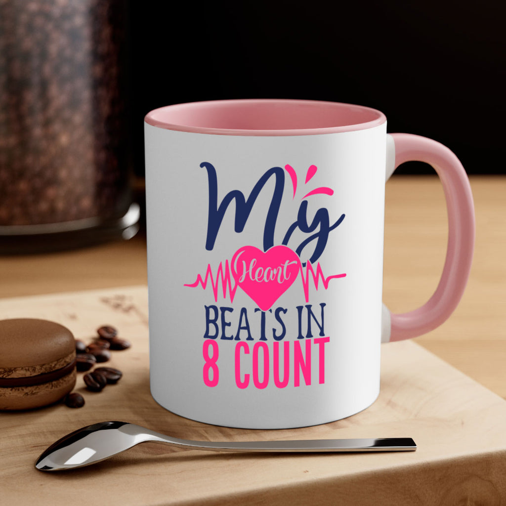 my heart beats in count 1740#- cheer-Mug / Coffee Cup