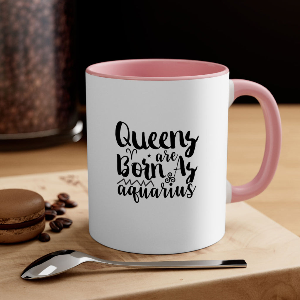 queens Are Born As Aquarius 383#- zodiac-Mug / Coffee Cup