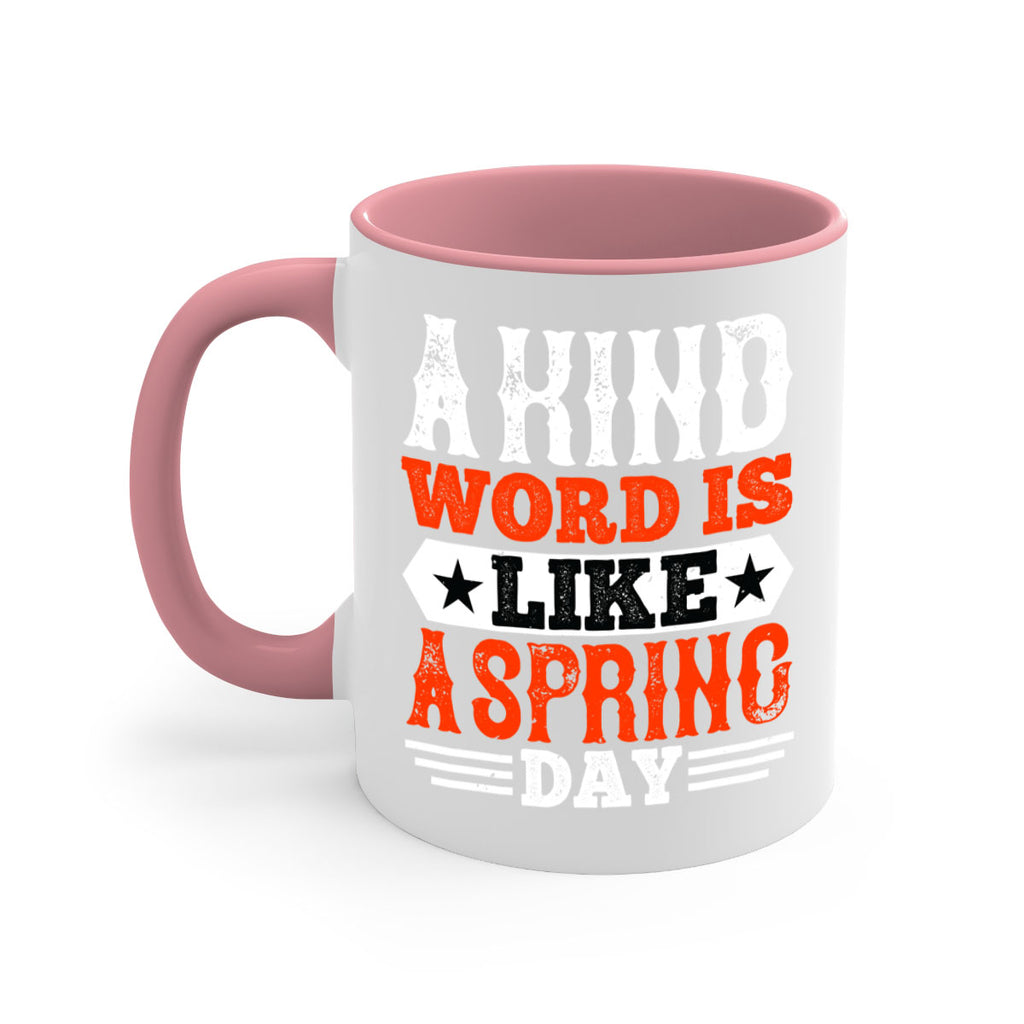 A kind word is like a spring day 2361#- basketball-Mug / Coffee Cup