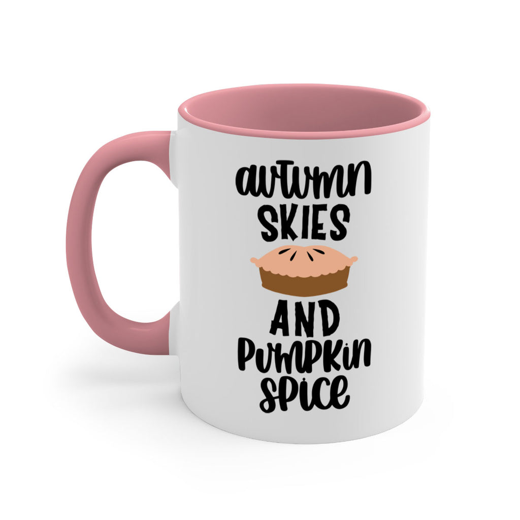Autumn Skies And Pumpkin Spice 477#- fall-Mug / Coffee Cup