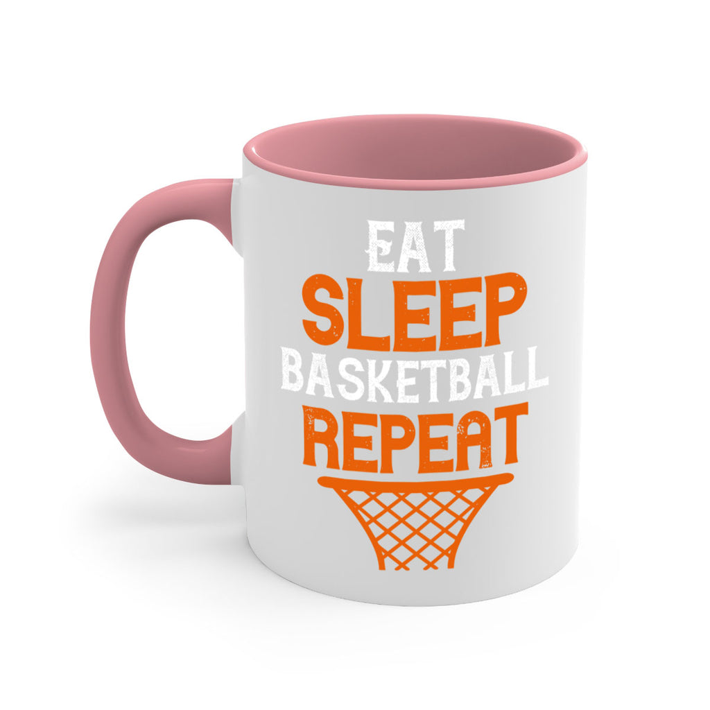 Eat more sleep basketball repeat 1321#- basketball-Mug / Coffee Cup