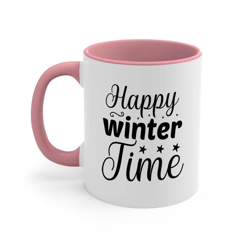 Happy Winter Time 133#- winter-Mug / Coffee Cup
