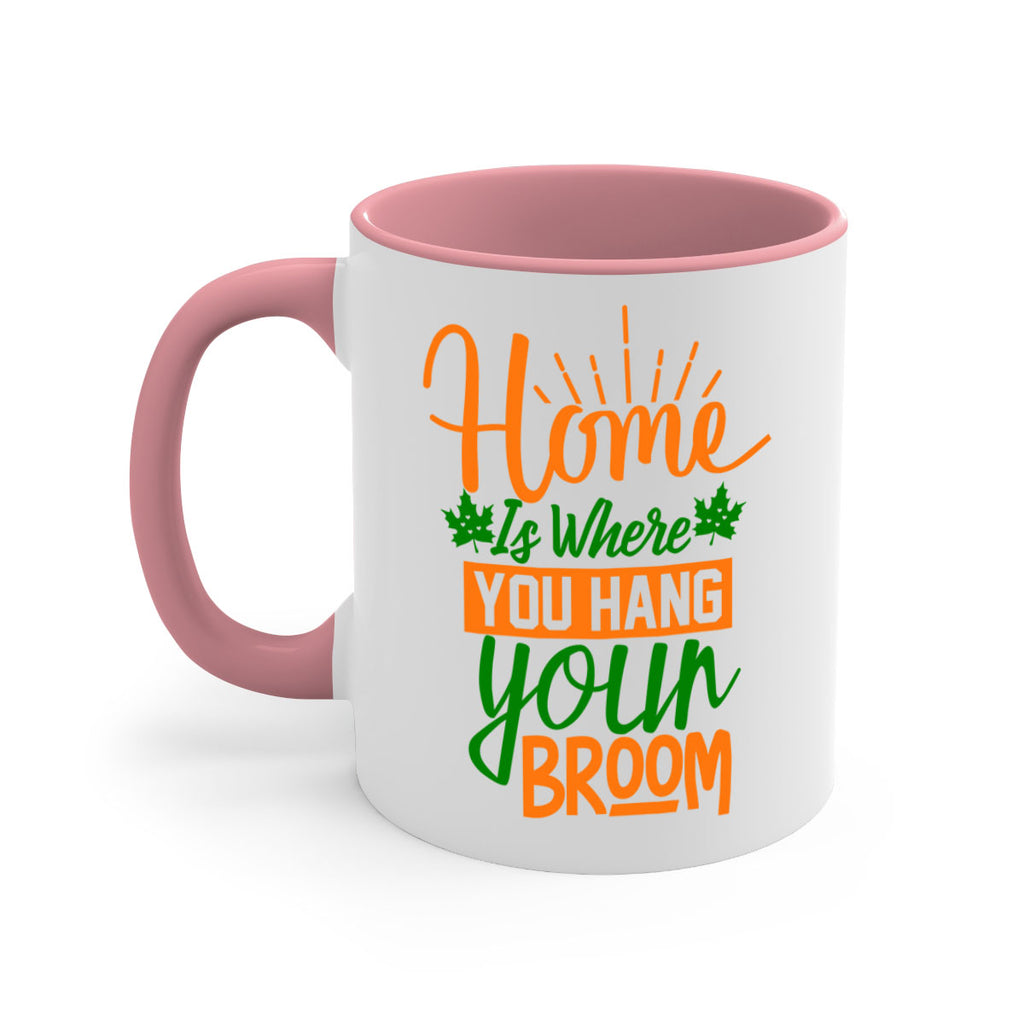 Home is Where You Hang Your Broom 314#- fall-Mug / Coffee Cup