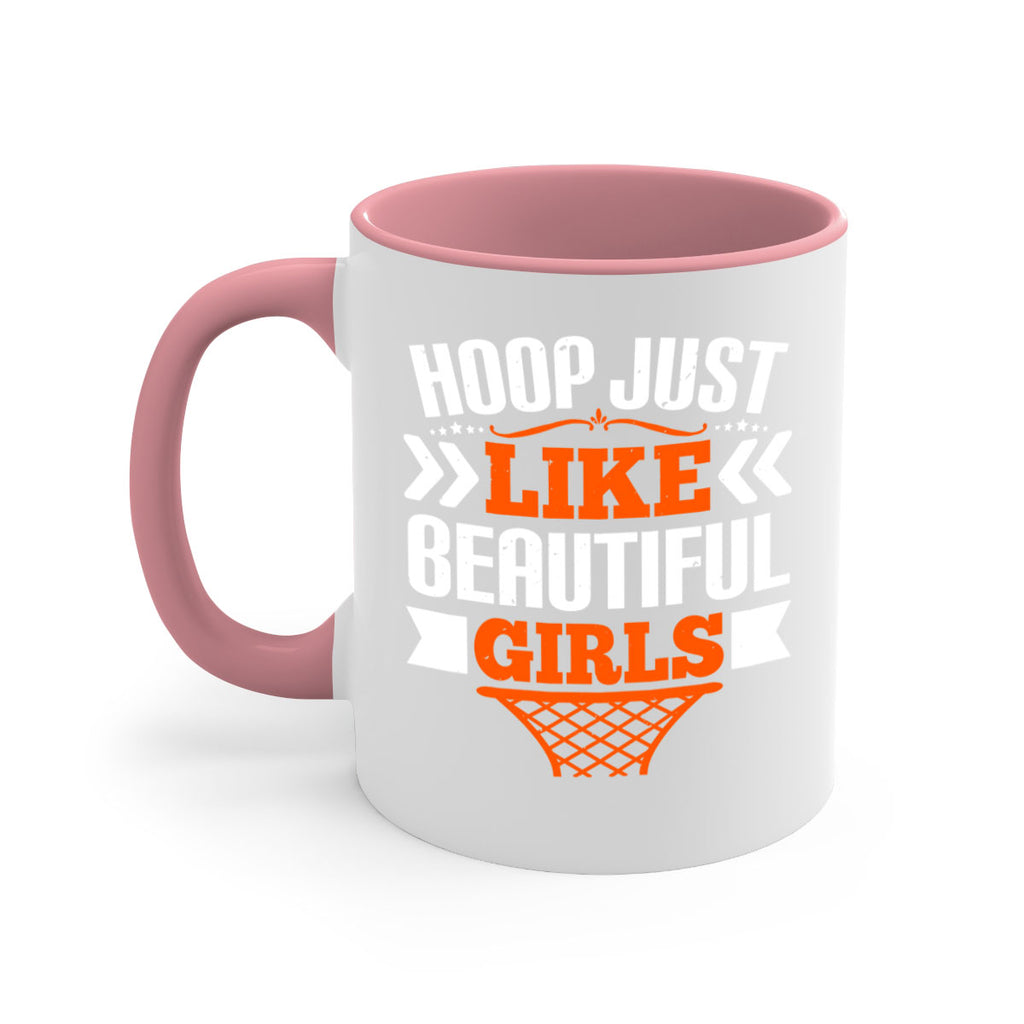 Hoop just like beautiful girls 2288#- basketball-Mug / Coffee Cup