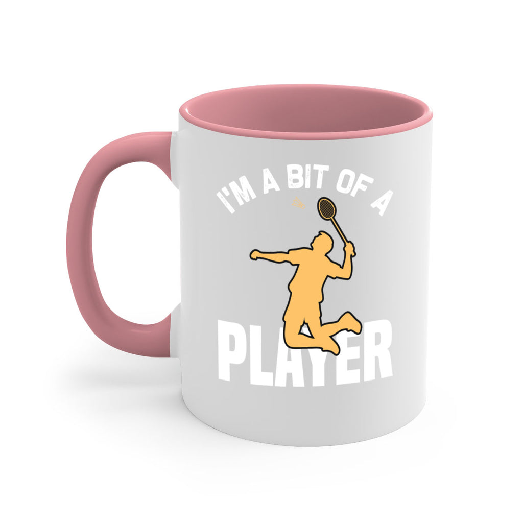 Im a bit 1071#- badminton-Mug / Coffee Cup