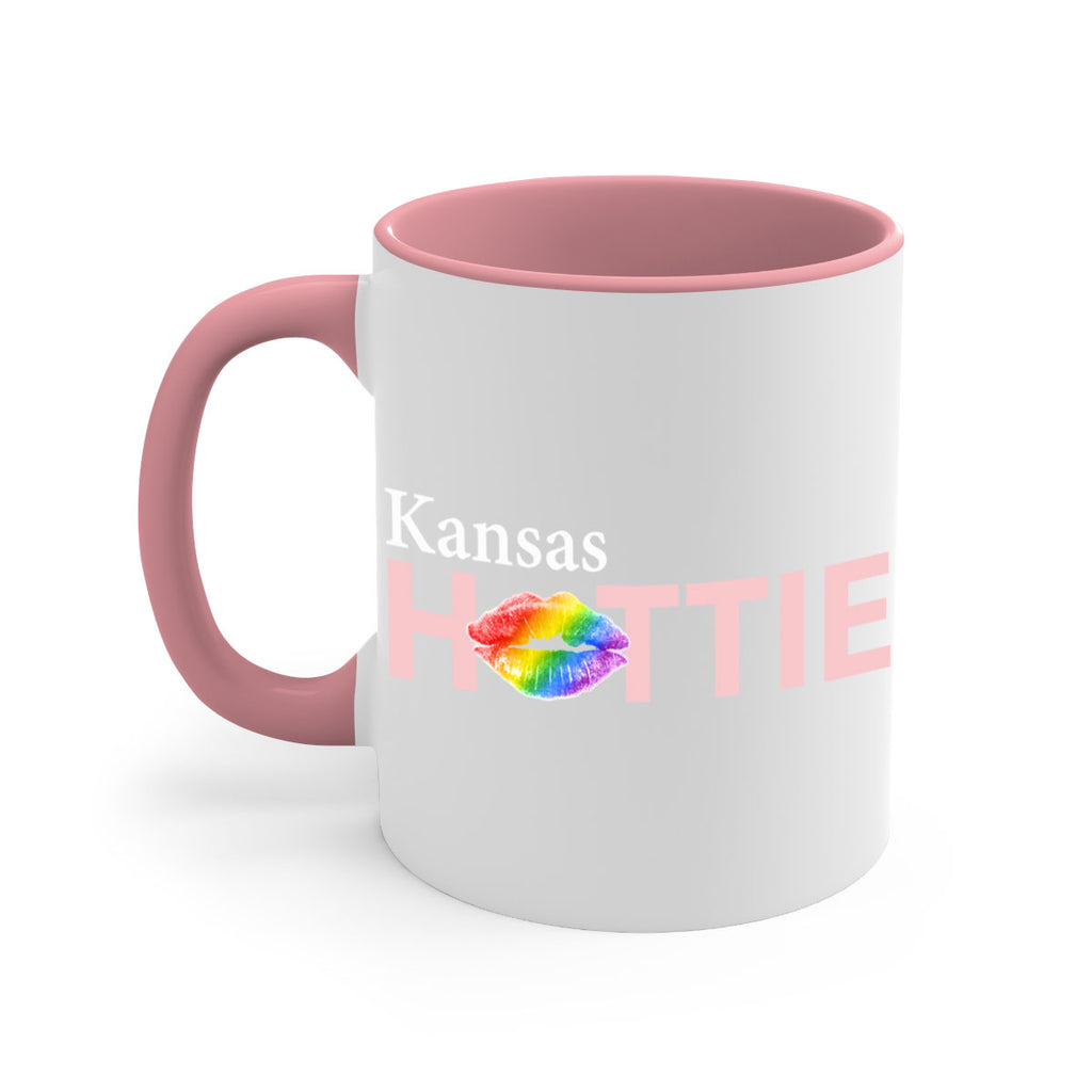 Kansas Hottie with rainbow lips 67#- Hottie Collection-Mug / Coffee Cup