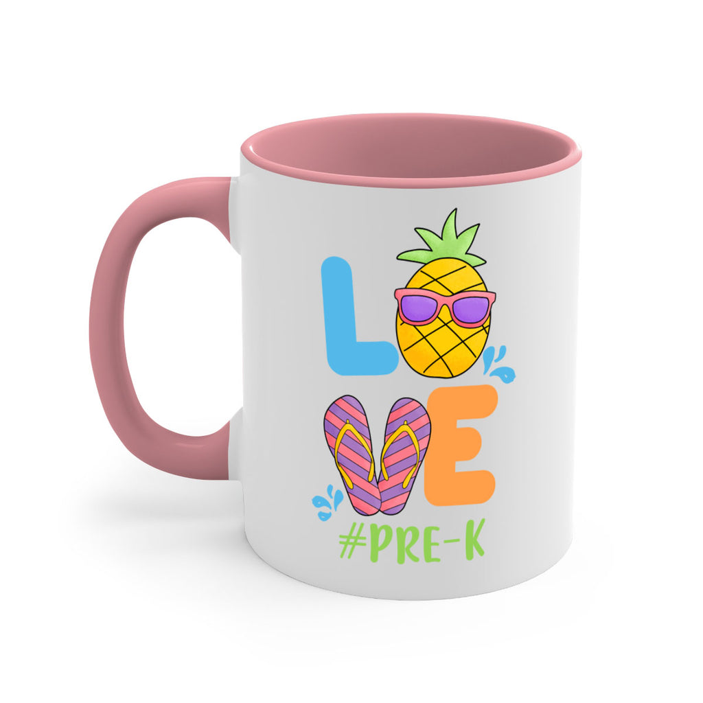 LOVE PreK Summer Pineapple 21#- preK-Mug / Coffee Cup