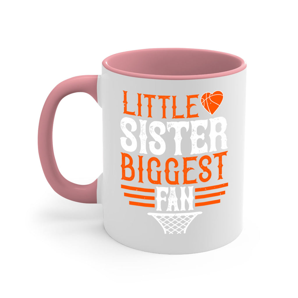 Little sister biggest fan 2002#- basketball-Mug / Coffee Cup