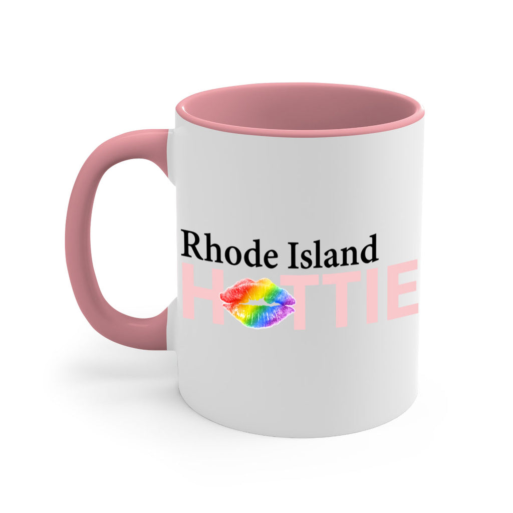 Rhode Island Hottie with rainbow lips 39#- Hottie Collection-Mug / Coffee Cup