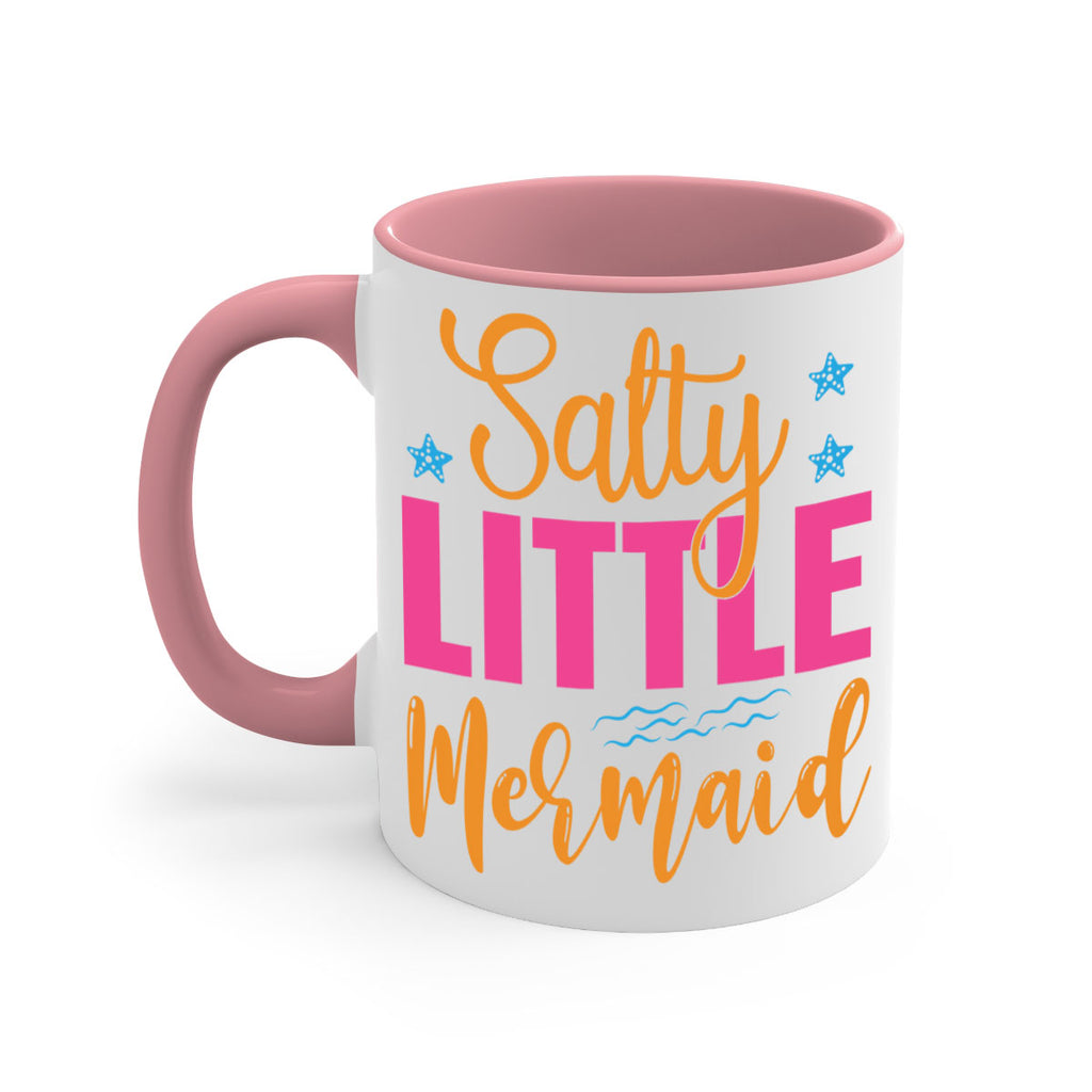 Salty Little Mermaid Design 574#- mermaid-Mug / Coffee Cup