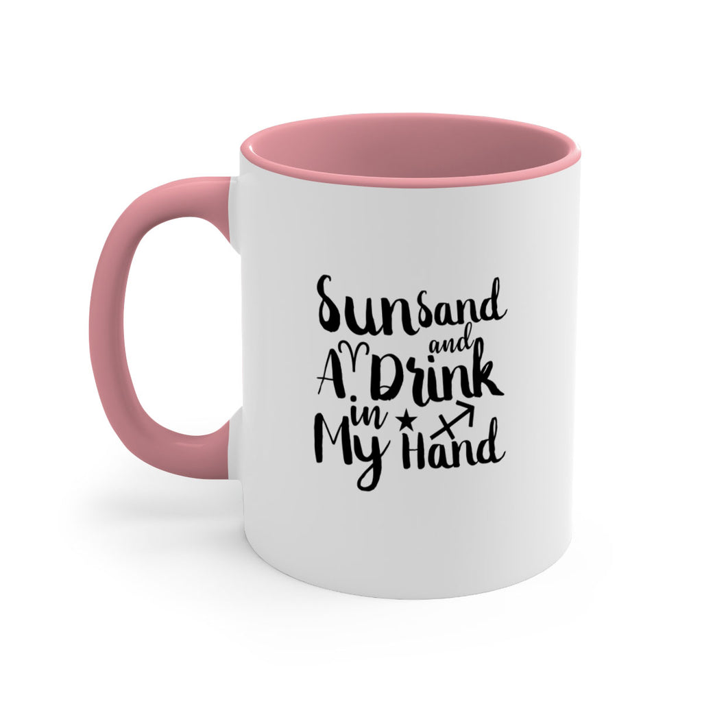 Sun Sand And A Drink In My Hand 480#- zodiac-Mug / Coffee Cup