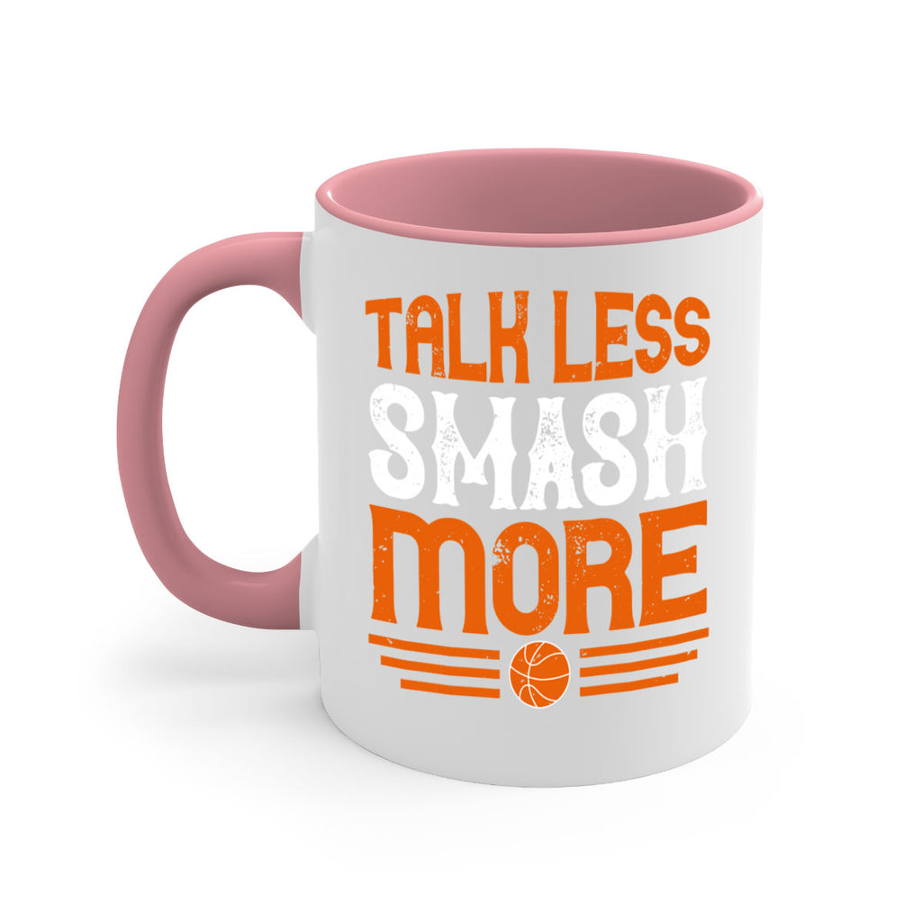 Talk less smash more 1777#- basketball-Mug / Coffee Cup