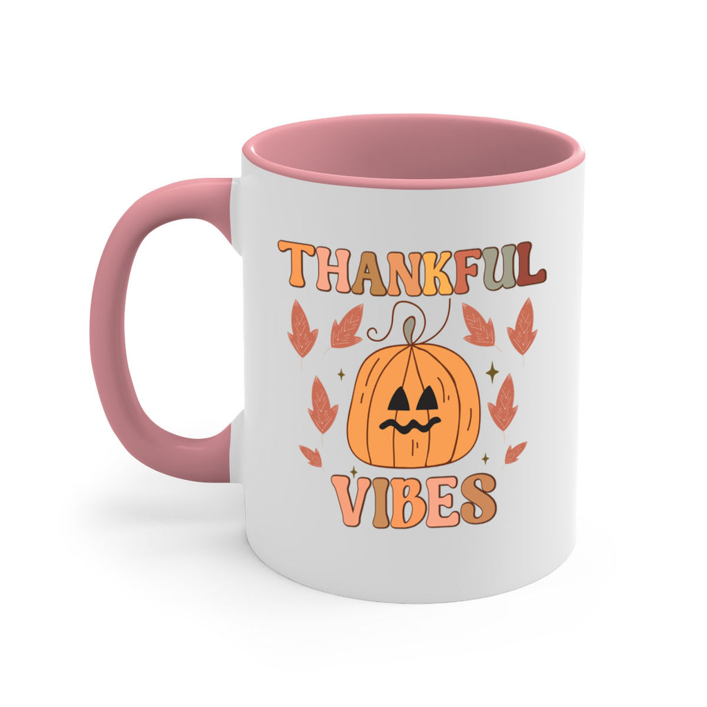 Thankful Vibes 607#- fall-Mug / Coffee Cup