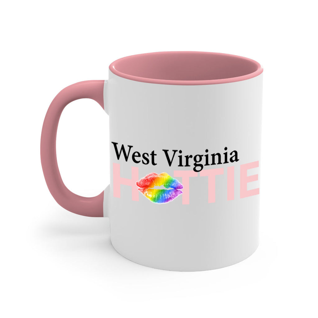 West Virginia Hottie with rainbow lips 48#- Hottie Collection-Mug / Coffee Cup