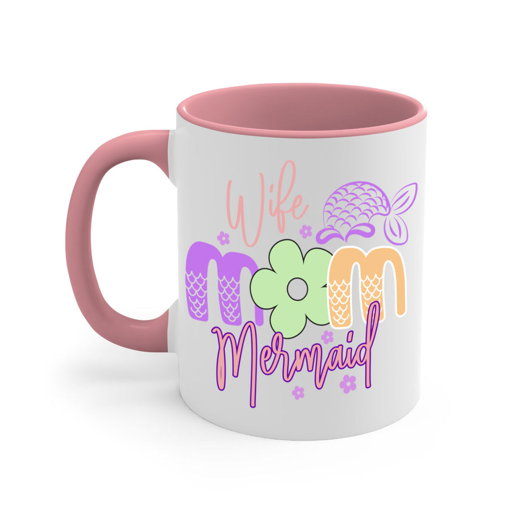 Wife Mom Mermaid 677#- mermaid-Mug / Coffee Cup