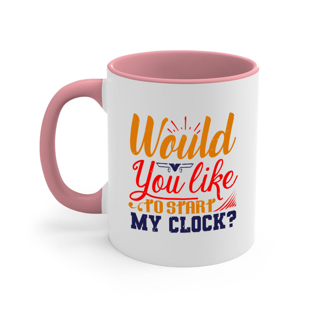 Would you like to start my clock 13#- chess-Mug / Coffee Cup