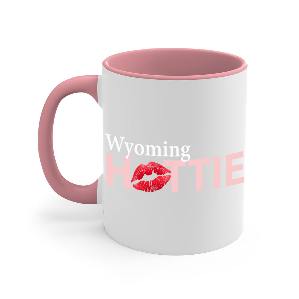 Wyoming Hottie With Red Lips 104#- Hottie Collection-Mug / Coffee Cup
