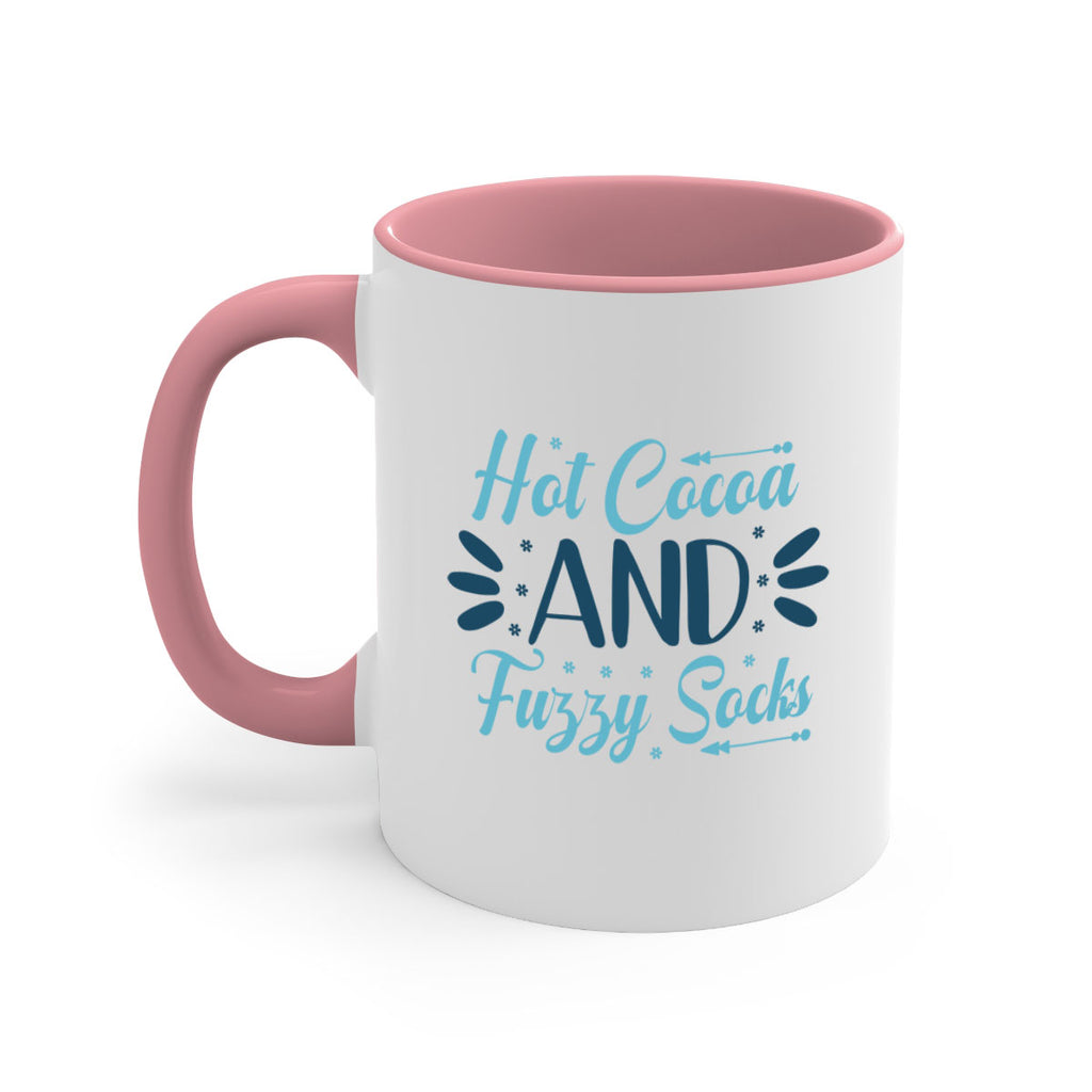 hot cocoa and fuzzy socks 208#- winter-Mug / Coffee Cup