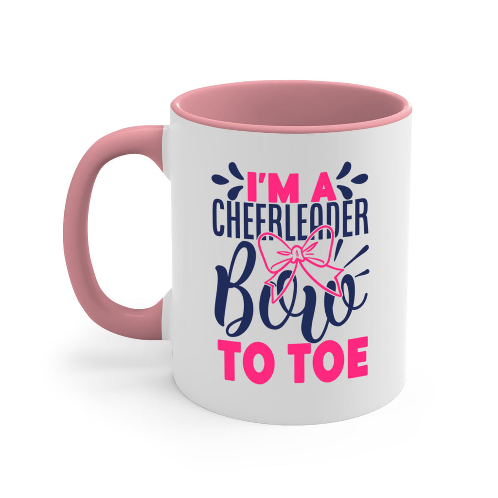 im a cheerleader bow to toe 1742#- cheer-Mug / Coffee Cup