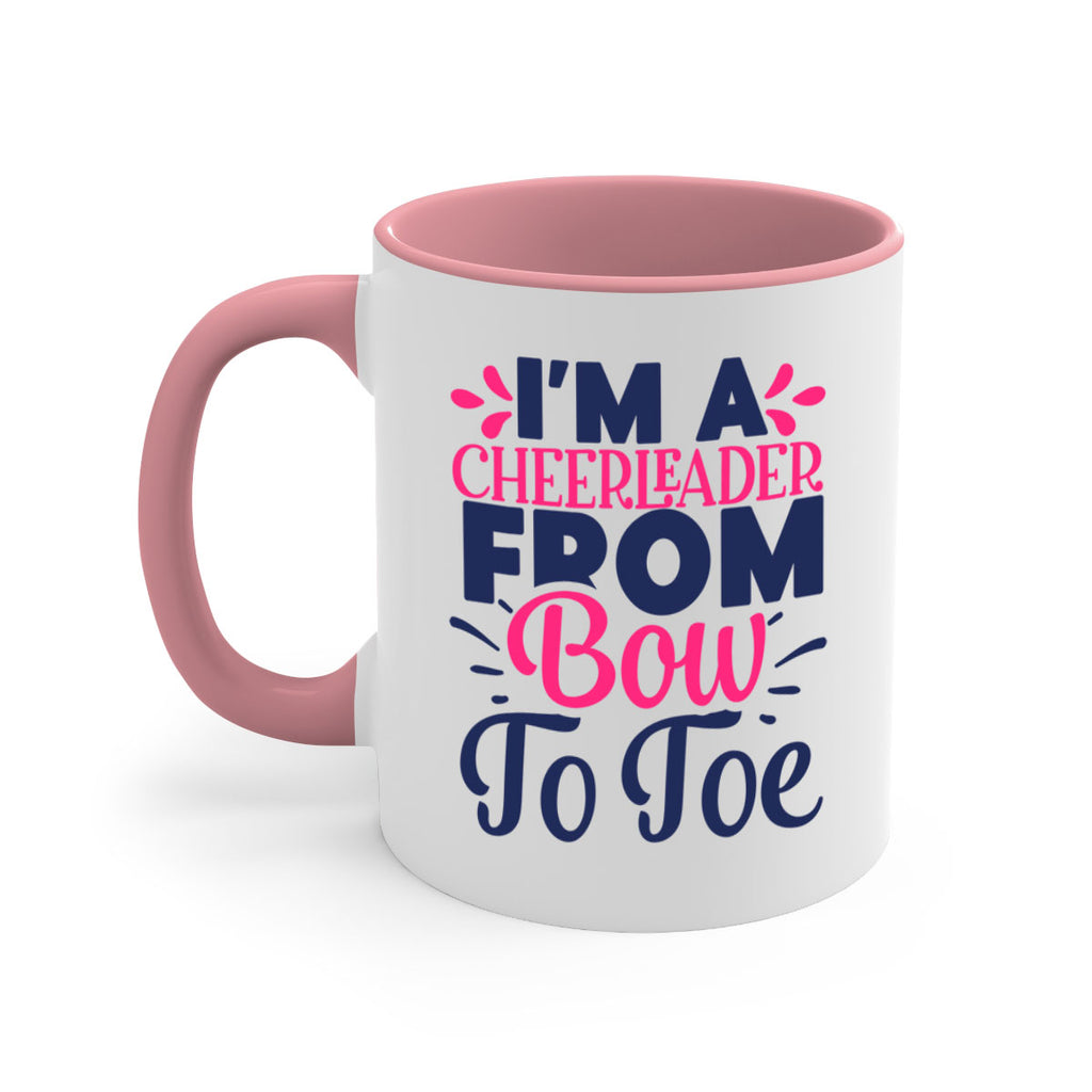 im a cheerleader bow to toe 1743#- cheer-Mug / Coffee Cup