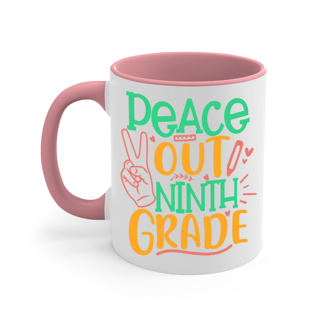 peace out 9th grade 2#- 9th grade-Mug / Coffee Cup
