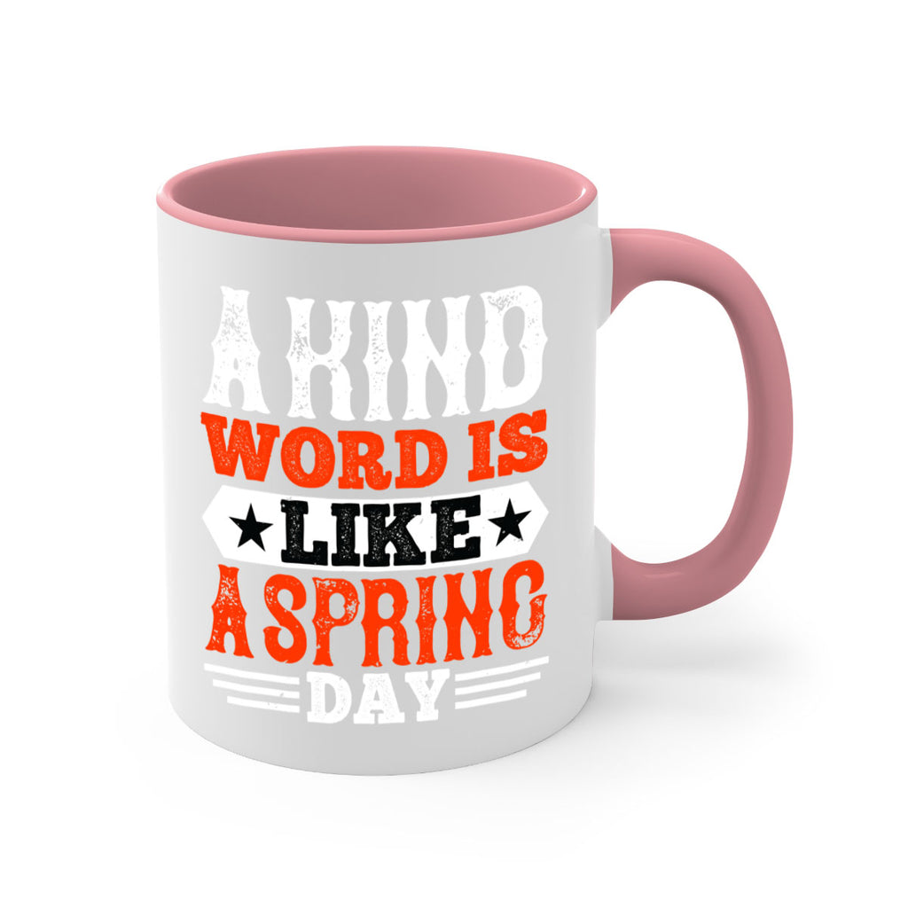 A kind word is like a spring day 2362#- basketball-Mug / Coffee Cup