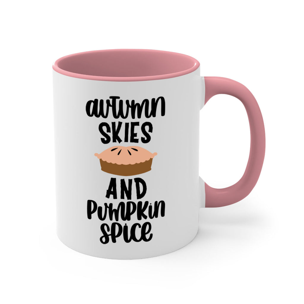 Autumn Skies And Pumpkin Spice 477#- fall-Mug / Coffee Cup