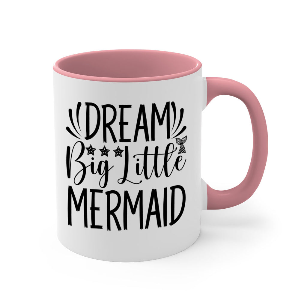 Dream Big Little Mermaid 126#- mermaid-Mug / Coffee Cup