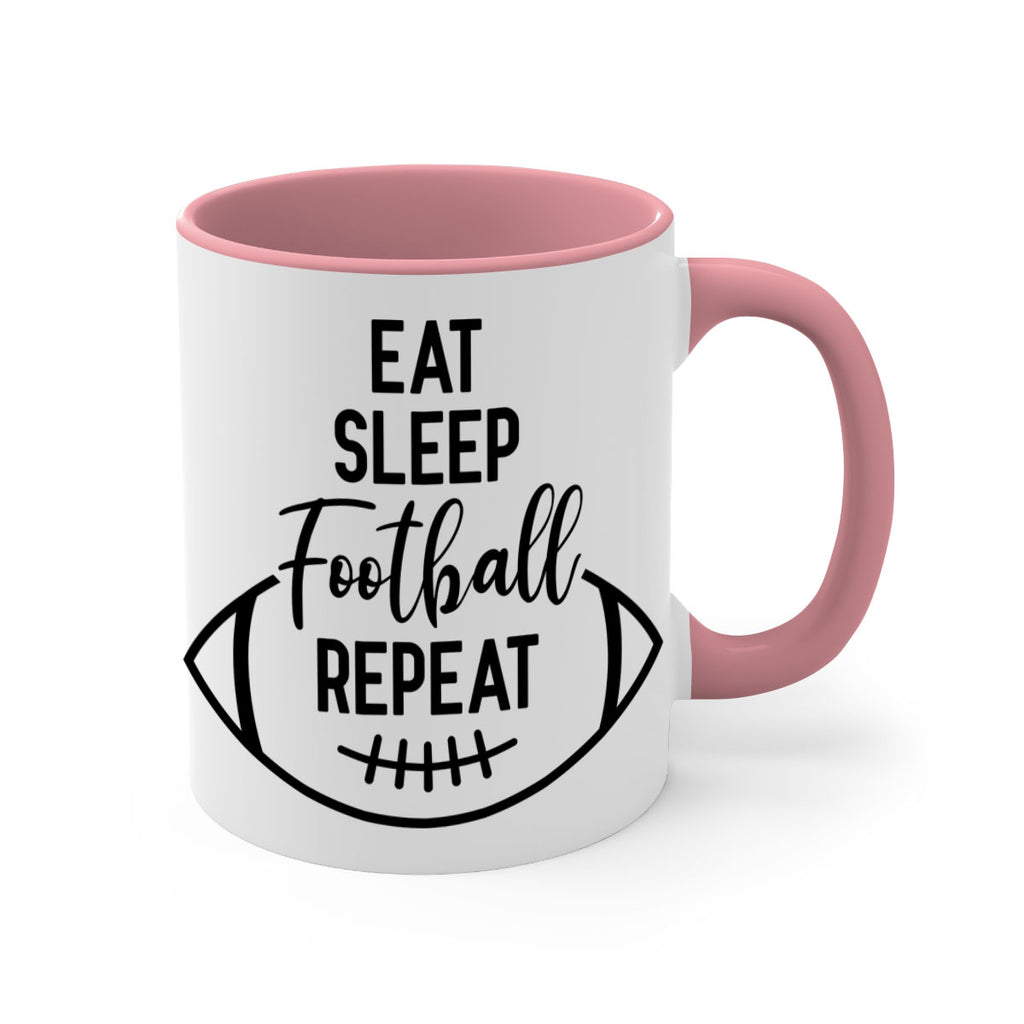 Eat Sleep Football Repeat 1313#- football-Mug / Coffee Cup
