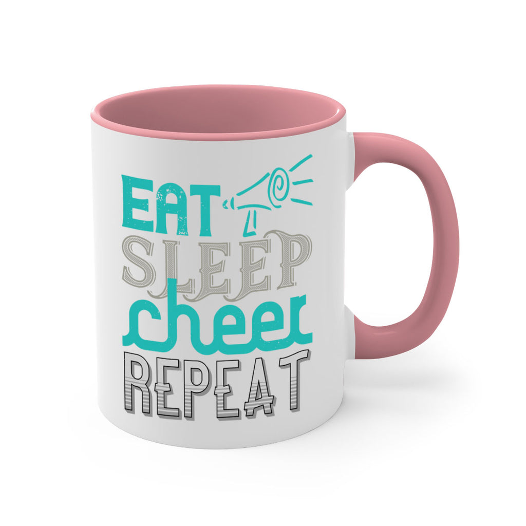 Eat sleep cheer reapet 1317#- football-Mug / Coffee Cup