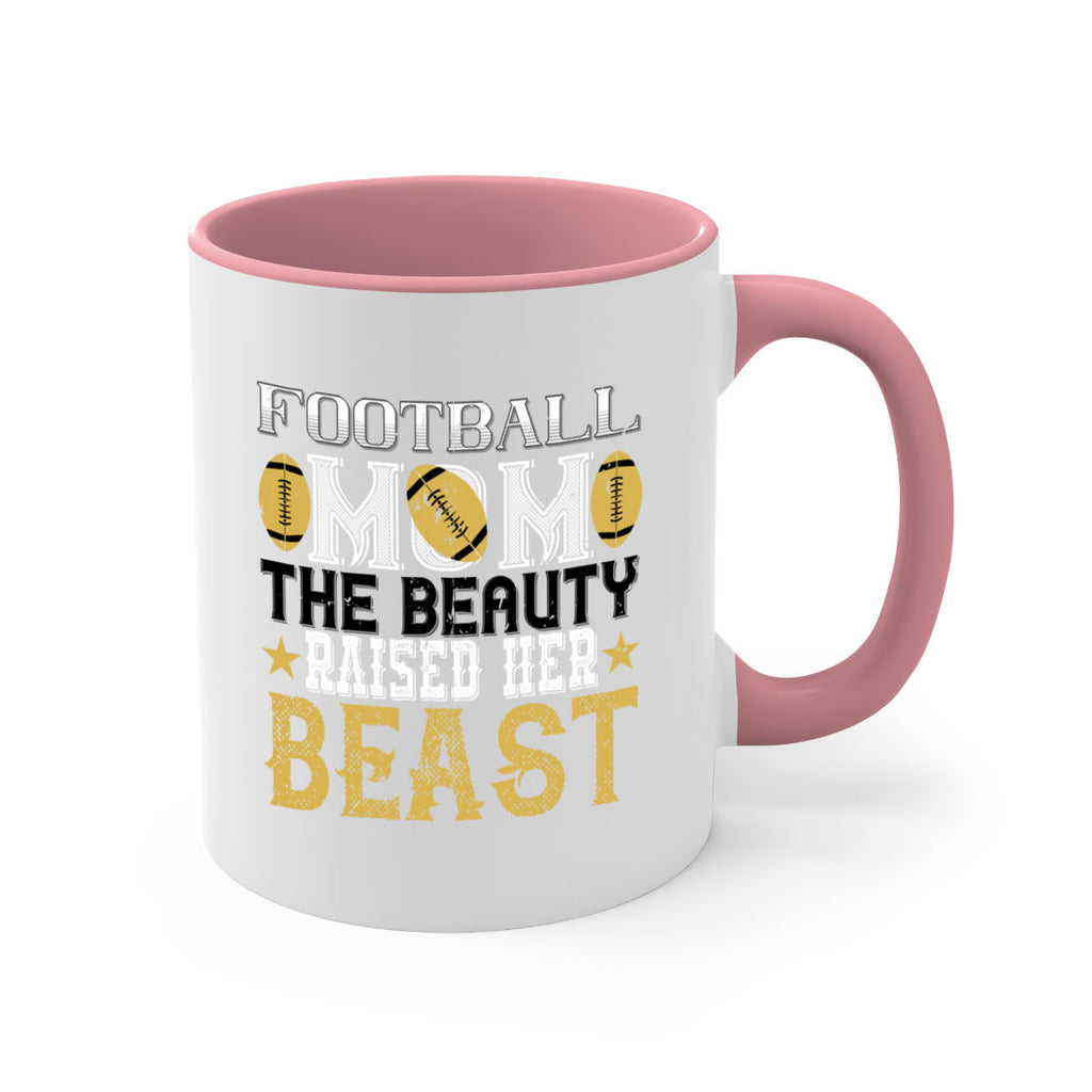 Football mom the beauty 1236#- football-Mug / Coffee Cup