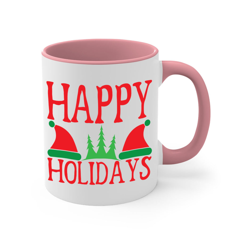 Happy Holidays 136#- winter-Mug / Coffee Cup