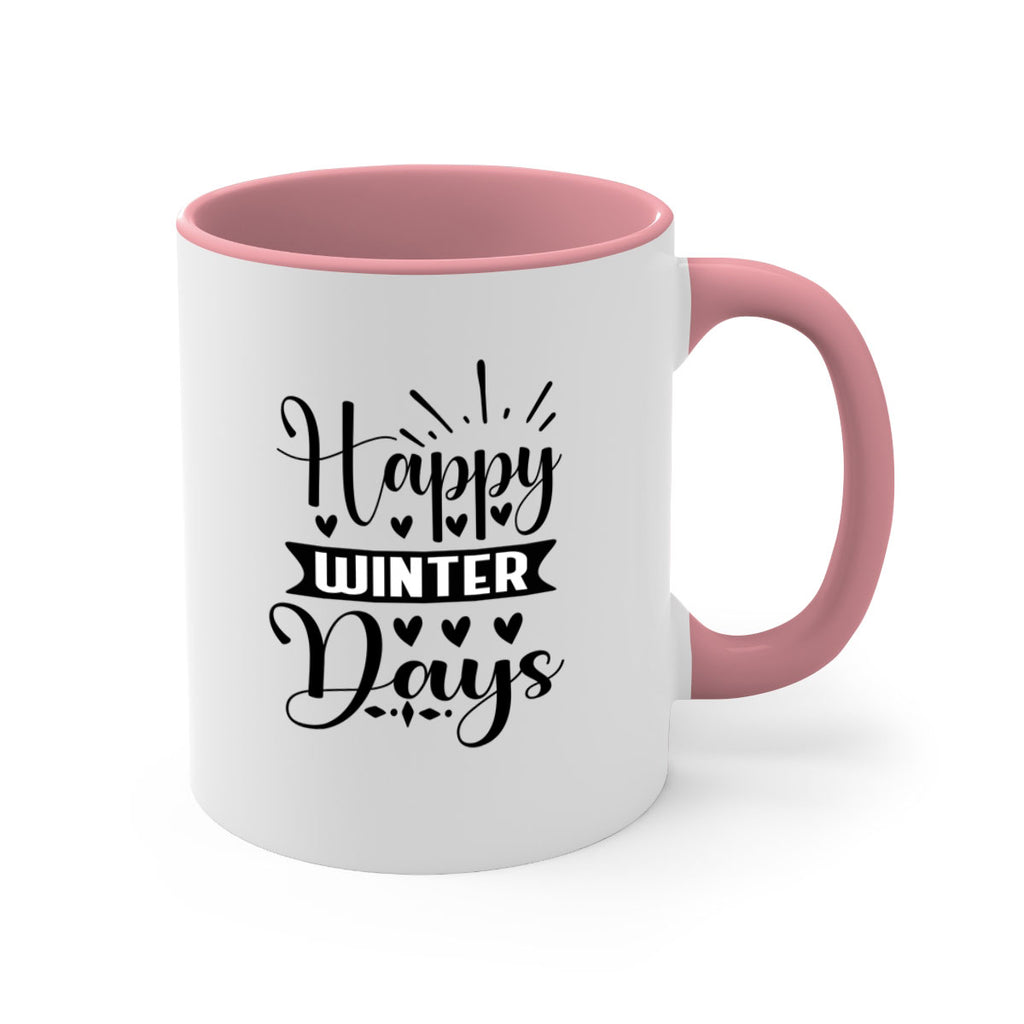 Happy Winter Days 125#- winter-Mug / Coffee Cup