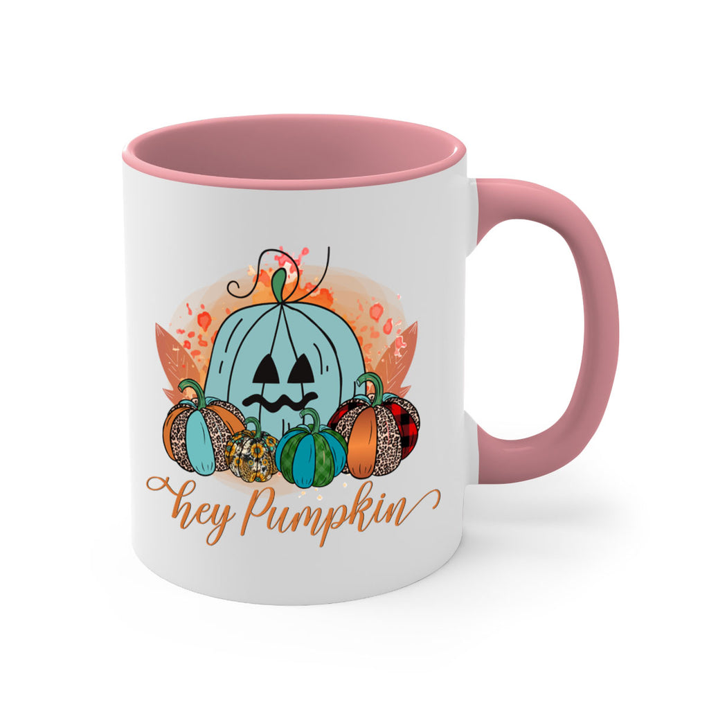 Hey Pumpkin 302#- fall-Mug / Coffee Cup