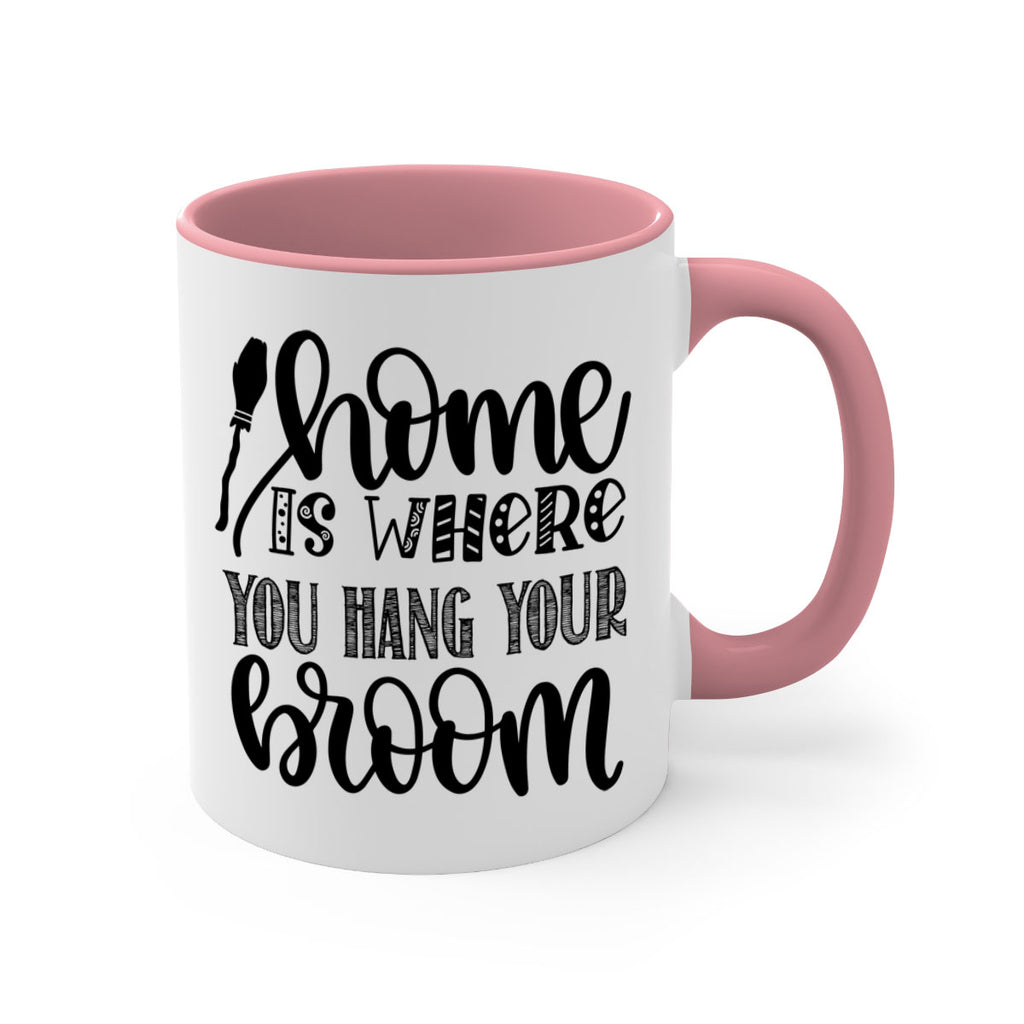 Home Is Where You Hang Your Broom 315#- fall-Mug / Coffee Cup