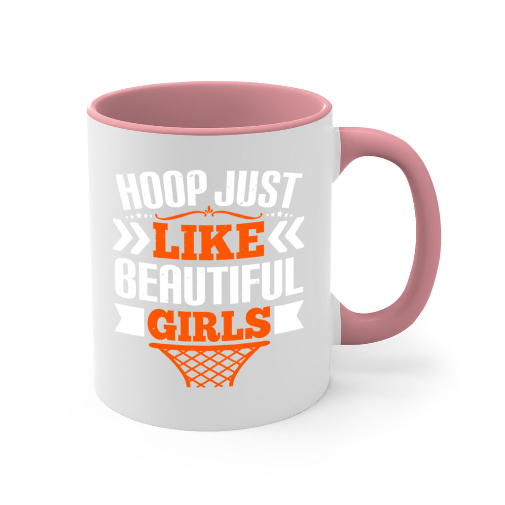 Hoop just like beautiful girls 2288#- basketball-Mug / Coffee Cup