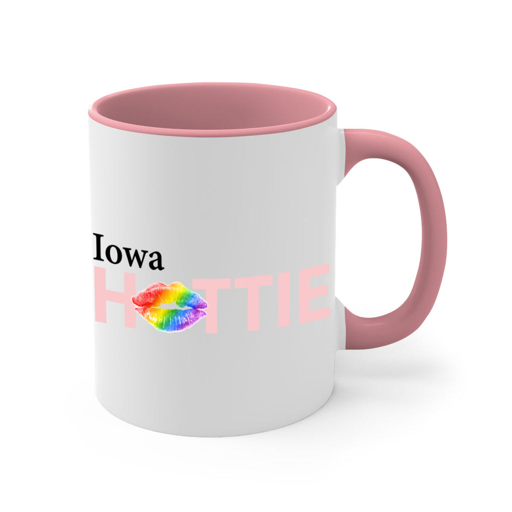 Iowa Hottie with rainbow lips 15#- Hottie Collection-Mug / Coffee Cup