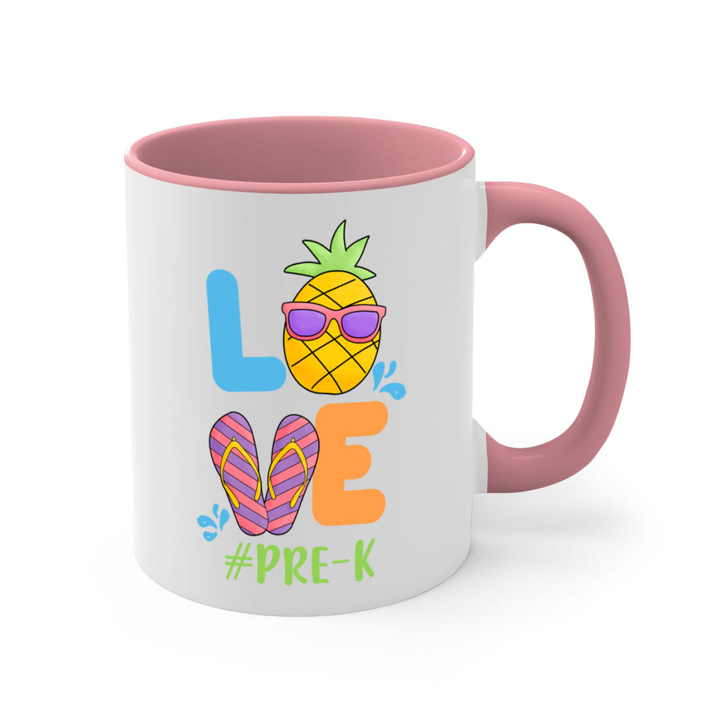 LOVE PreK Summer Pineapple 21#- preK-Mug / Coffee Cup