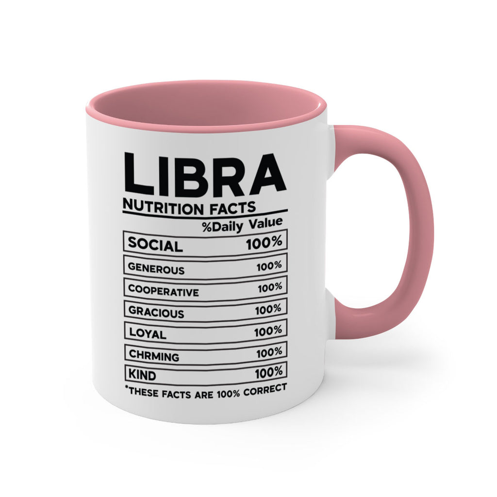 Libra Nutrition Facts 318#- zodiac-Mug / Coffee Cup