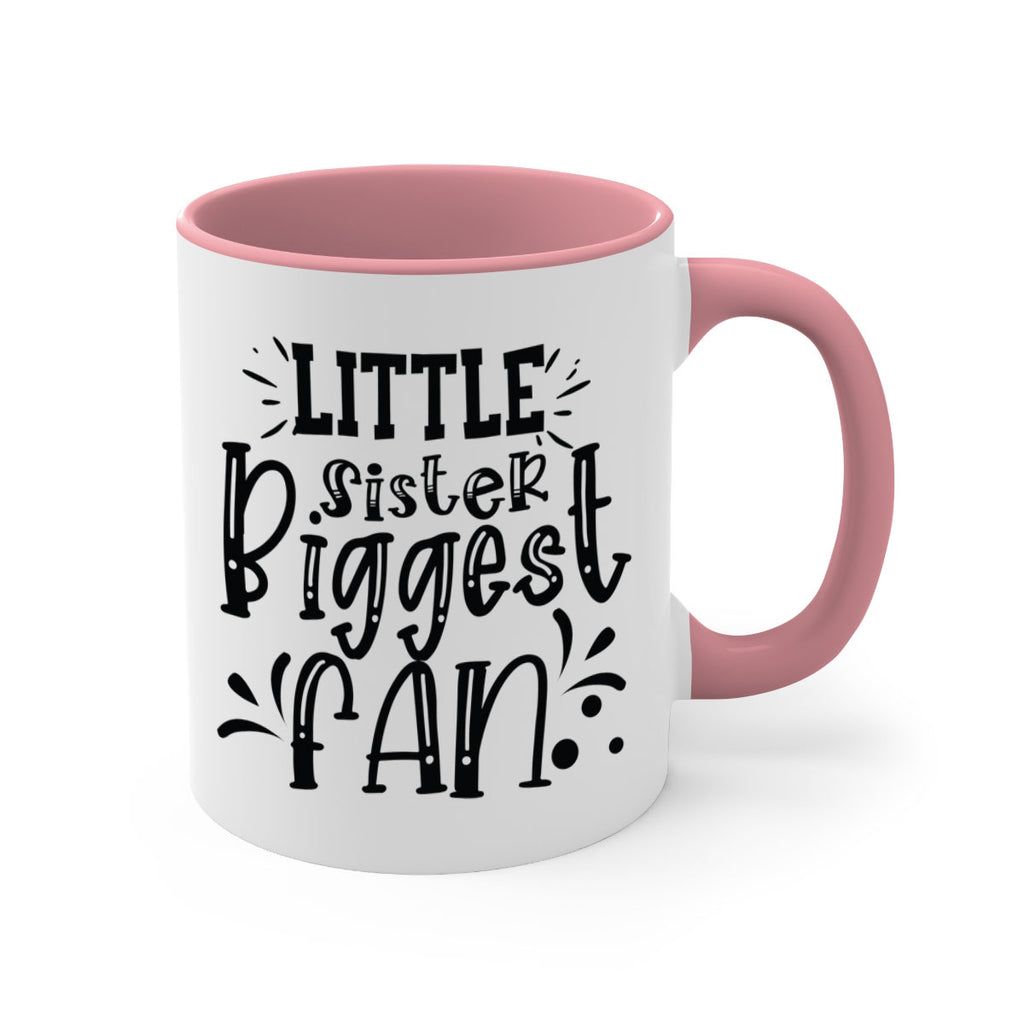 Little Sister Biggest Fan 2055#- baseball-Mug / Coffee Cup