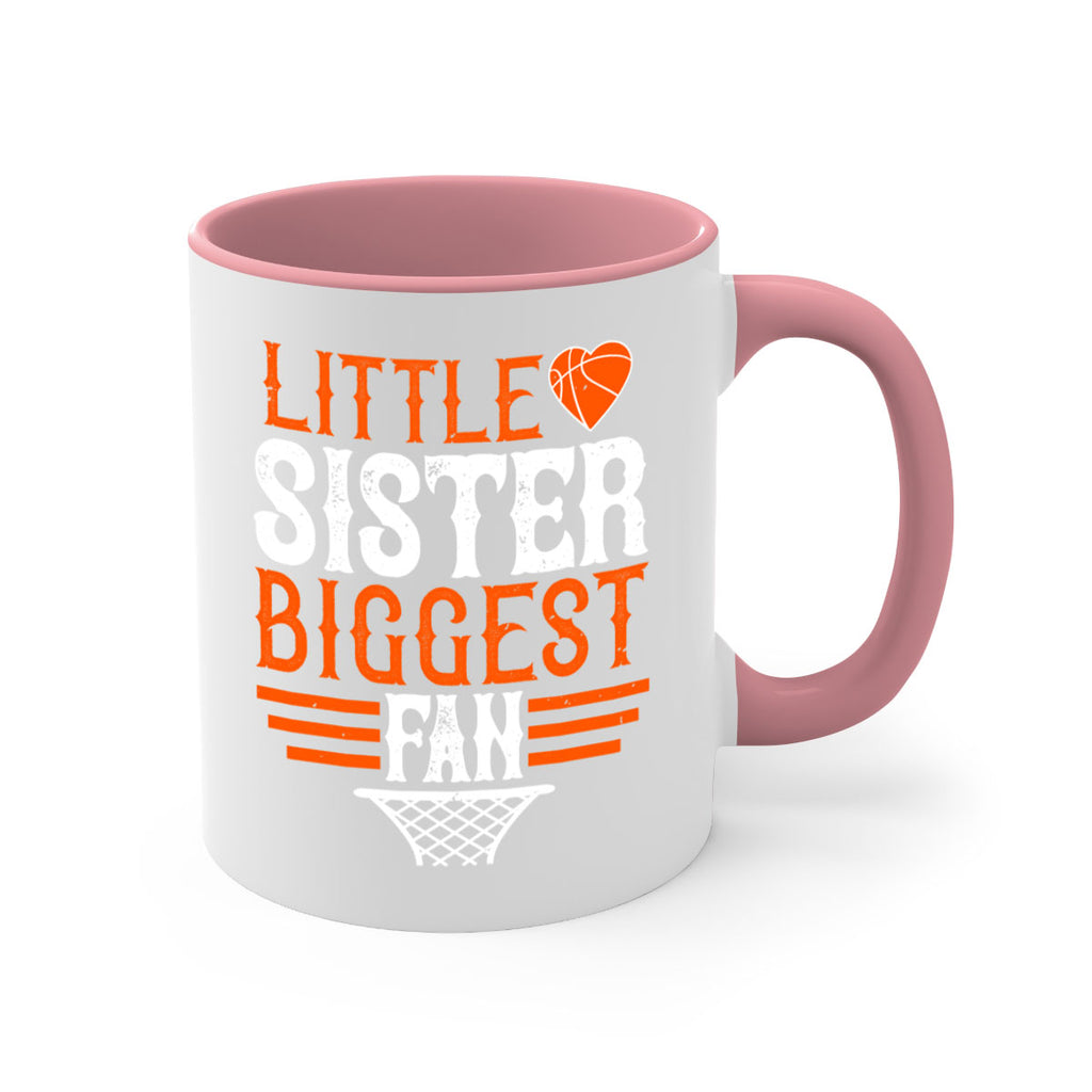 Little sister biggest fan 2002#- basketball-Mug / Coffee Cup