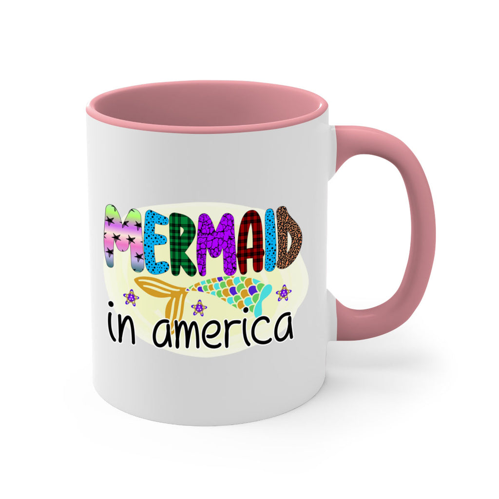 Mermaid In America 419#- mermaid-Mug / Coffee Cup
