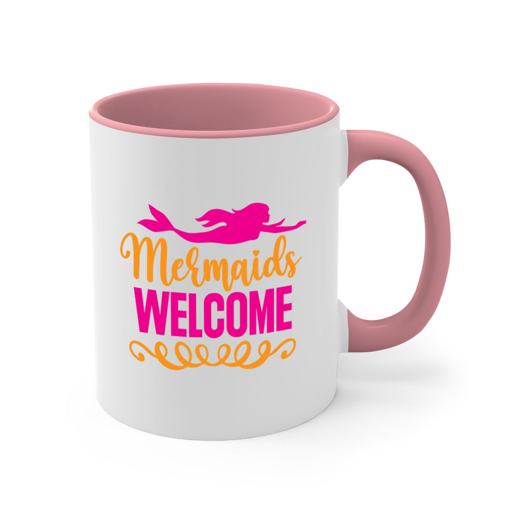 Mermaids Welcome 472#- mermaid-Mug / Coffee Cup
