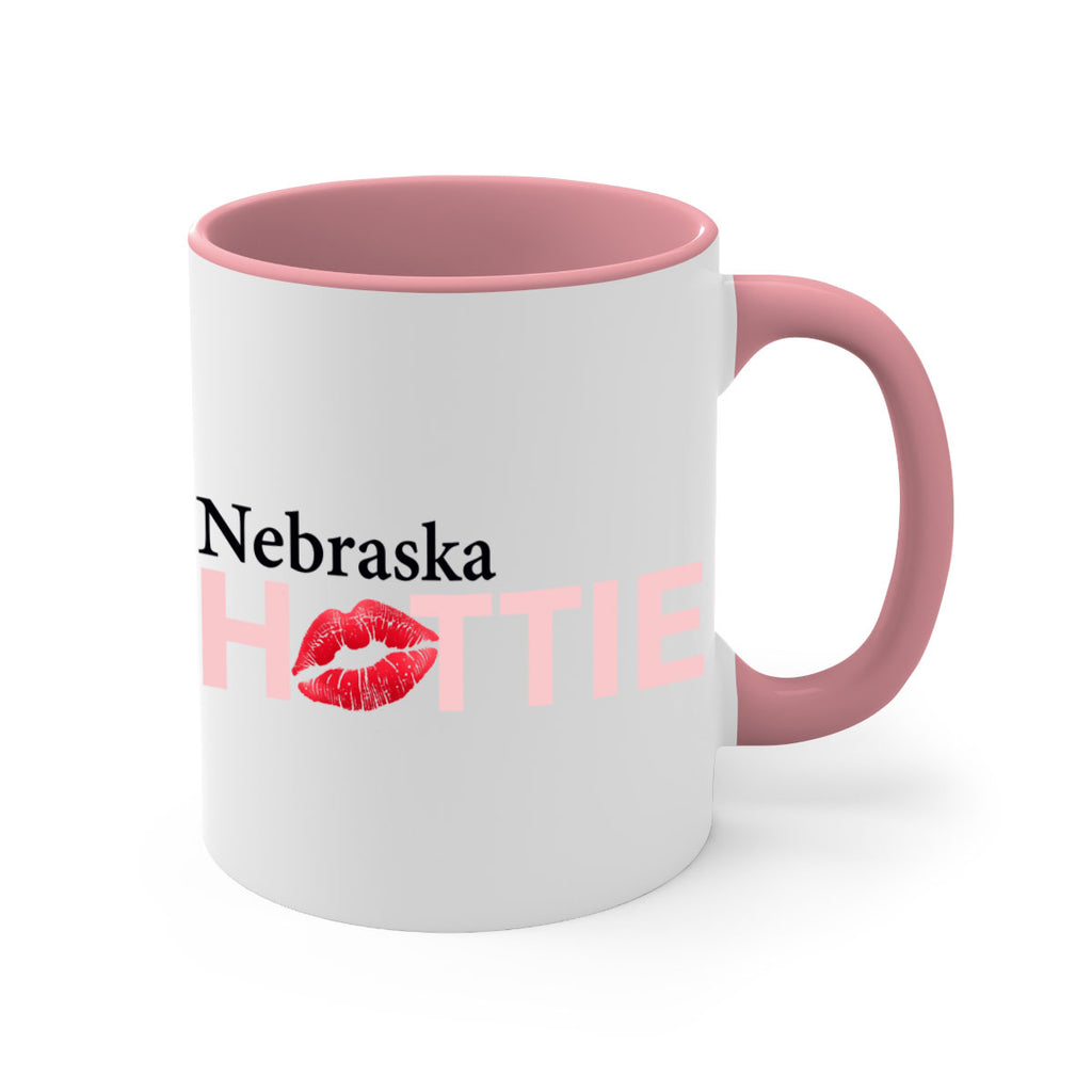 Nebraska Hottie With Red Lips 27#- Hottie Collection-Mug / Coffee Cup