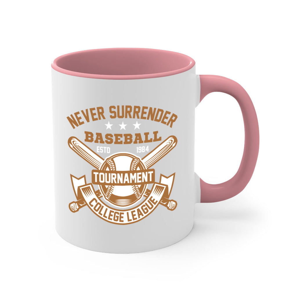 Never 624#- baseball-Mug / Coffee Cup