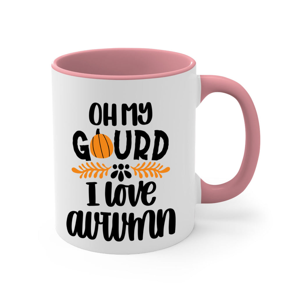 Oh My Gourd I Love Autumn 504#- fall-Mug / Coffee Cup