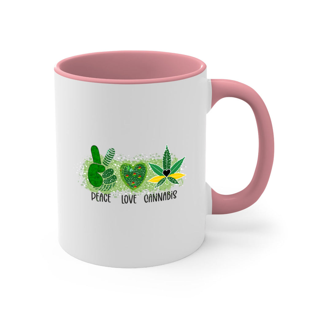 Peace Love Cannabis 215#- marijuana-Mug / Coffee Cup